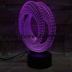 فایل لیزری بالبینگ سه بعدی حلقه دوتایی