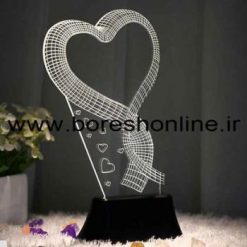 فایل لیزری بالبینگ سه بعدی قلب ساده