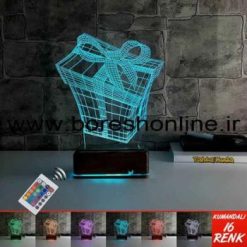 فایل لیزری بالبینگ سه بعدی جعبه کادویی