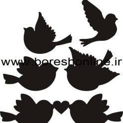 فایل لیزری کالکشن پرنده ها