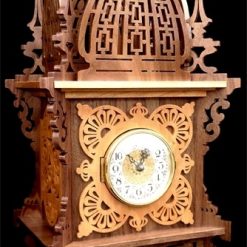 فایل ساعت رومیزی طرح مشبک