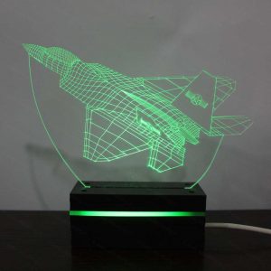 چراغ خواب سه بعدی جنگنده