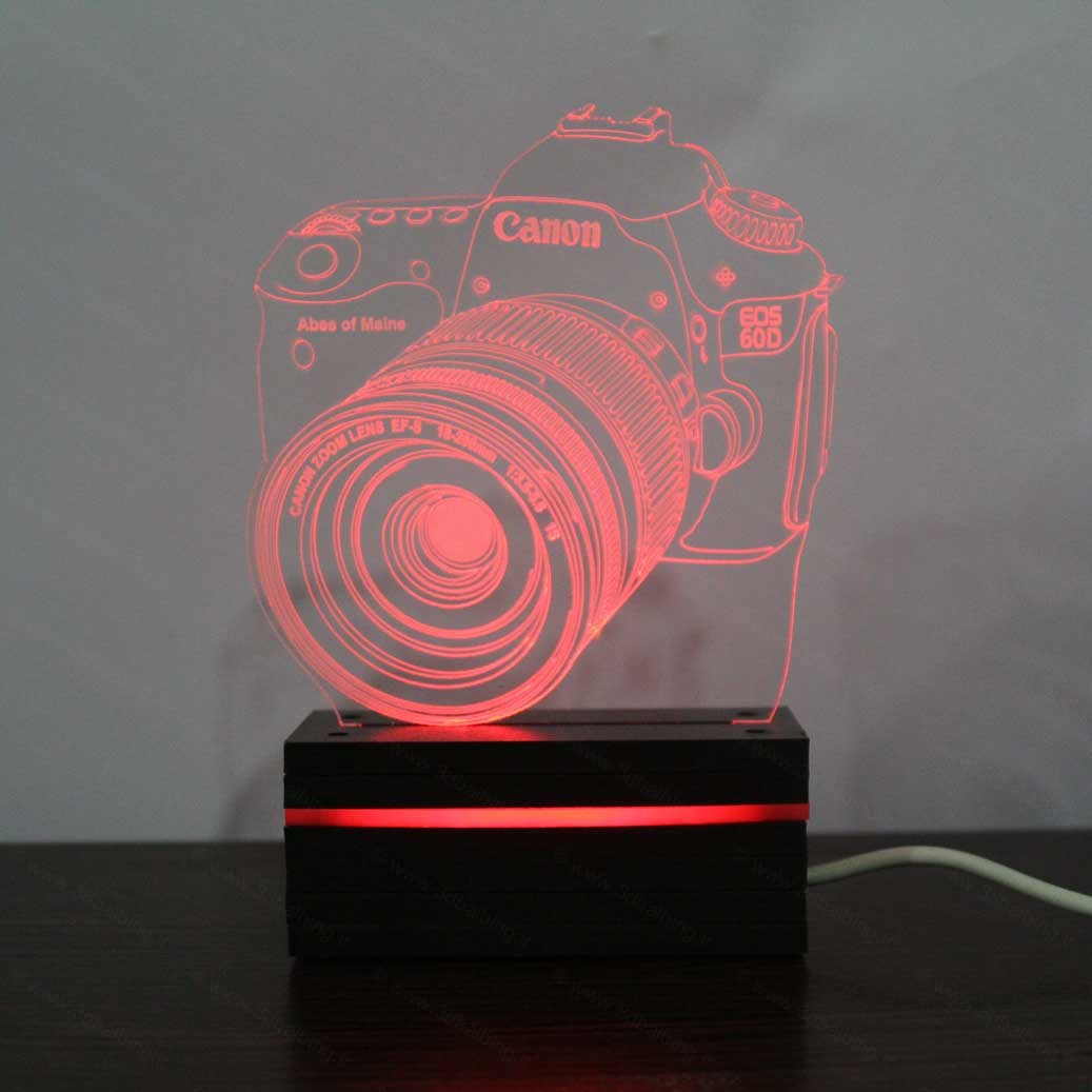 چراغ خواب سه بعدی دوربین عکاسی - Image 4