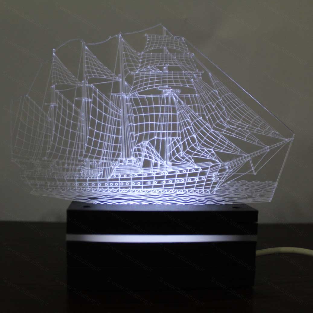 چراغ خواب سه بعدی کشتی - Image 2