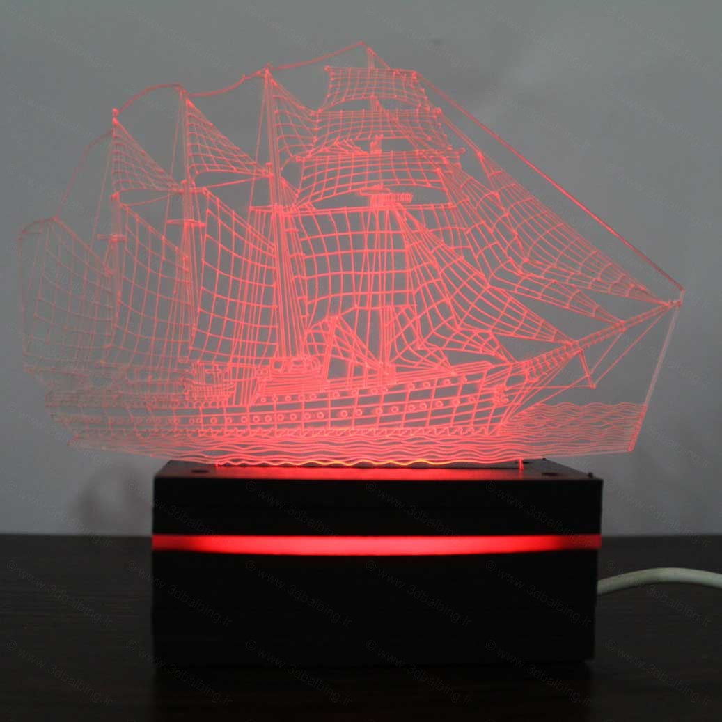 چراغ خواب سه بعدی کشتی - Image 3