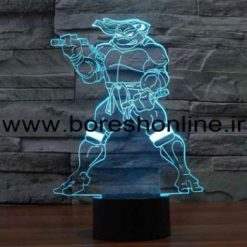 فایل لیزری بالبینگ سه بعدی لاک پشت های نینجا