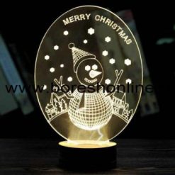 فایل لیزری بالبینگ سه بعدی آدم برفی