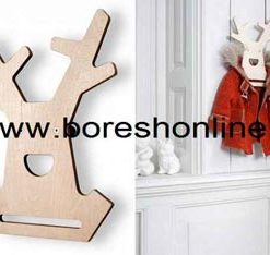 فایل لیزری جا لباسی گوزن