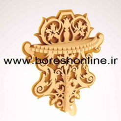 فایل لیزری جا لباسی مشبک4