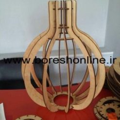 فایل لوستر طرح لامپ 2