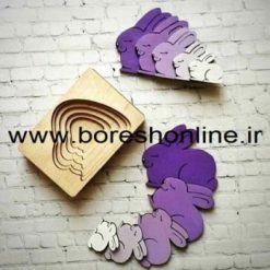 فایل لایه باز پازل خرگوش