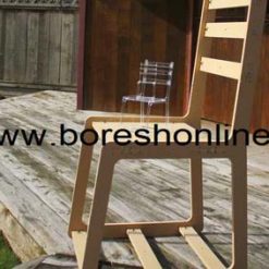 فایل لیزری صندلی چوبی