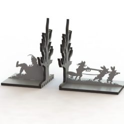 فایل لیزری نگهدارنده کتاب 3