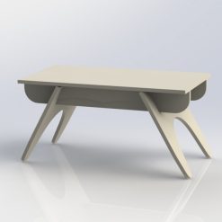 میز چوبی پایه دار