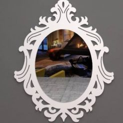 فایل قاب آینه بیضی