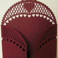 فایل کارت عروسی مقوا طرح زیبا 2