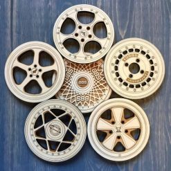 فایل لیزری زیر لیوانی دایره ای