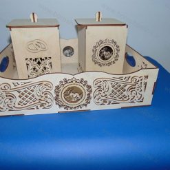 فایل لیزری سینی و قندان 1