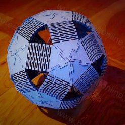 فایل لیزری توپ چوبی